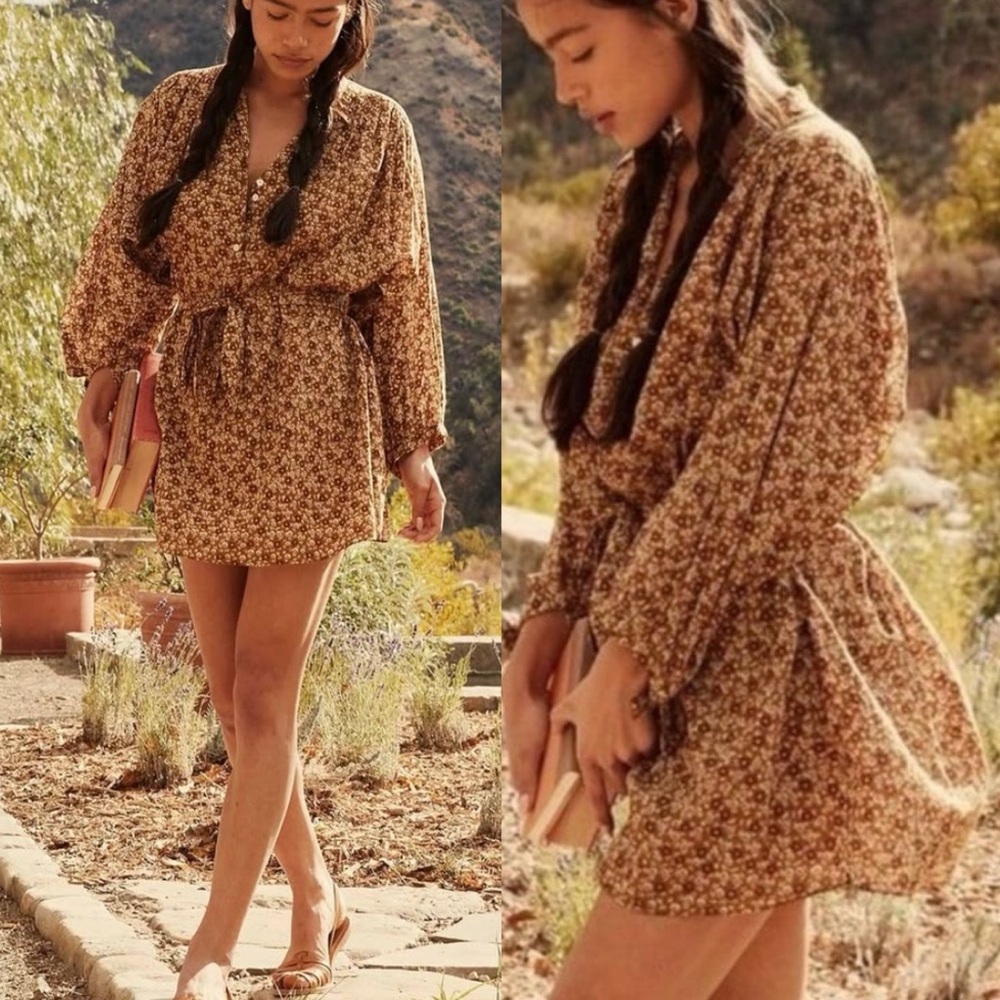 Doen Opal Dress in Golden Mesa Flor